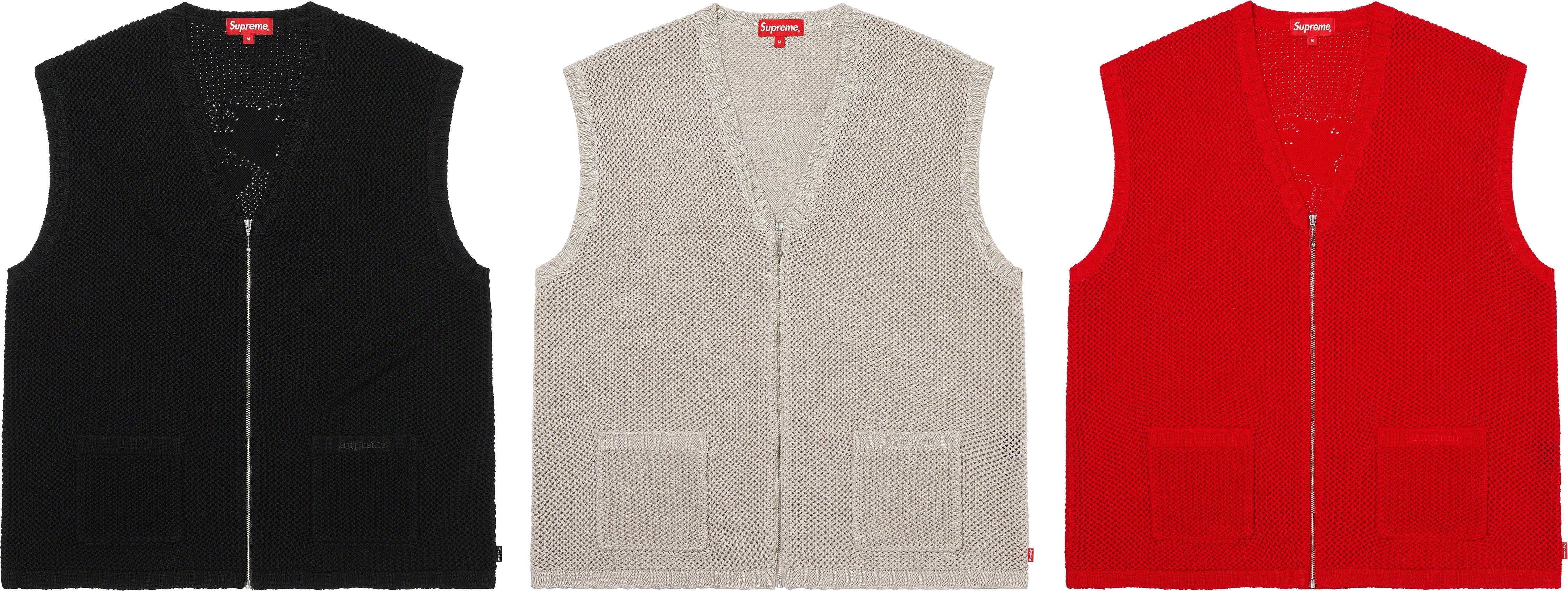 Dragon Zip Up Sweater Vest